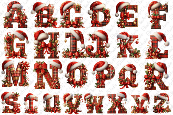 Christmas Alphabet Festive Holiday Illustrations Review