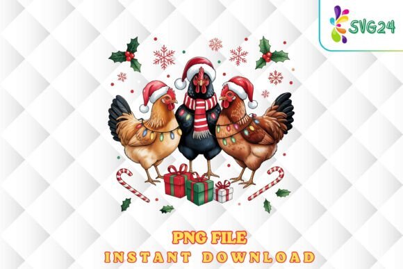 Christmas Chickens Farm PNG: A Practical Review for Illustrations and Sellers