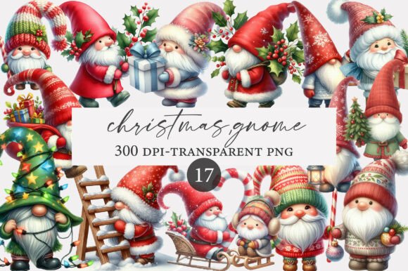 Christmas Gnome Clipart Embroidery Review