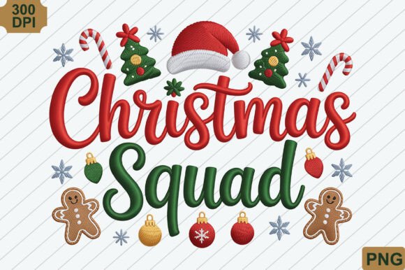 Christmas Squad, Christmas PNG: A Publisher’s Review of Seasonal Illustrations