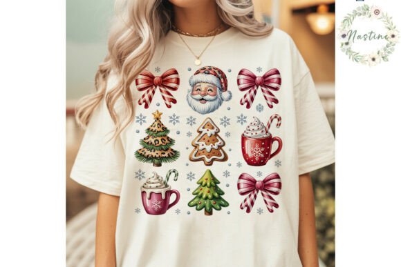 Cozy Christmas Elements PNG Clipart for Modern Illustrations