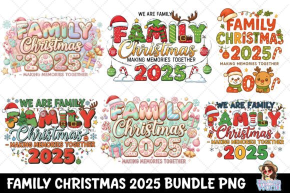 Family Christmas 2025 Bundle PNG: A Designer’s Review for Illustrations