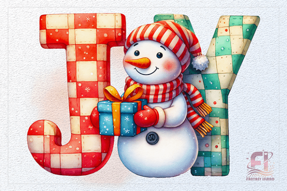 JOY Snowman Christmas Sublimation PNG Review