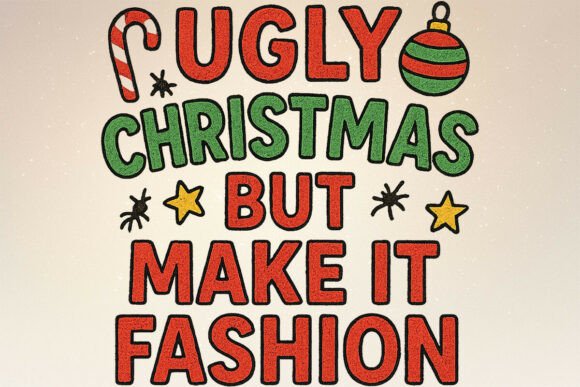 Knitted Ugly Christmas Fashion PNG: A Brand Designer’s Review of Seasonal Illustrations