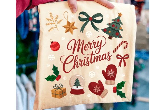 Merry Christmas Coquette Doodles PNG Review for Illustrations
