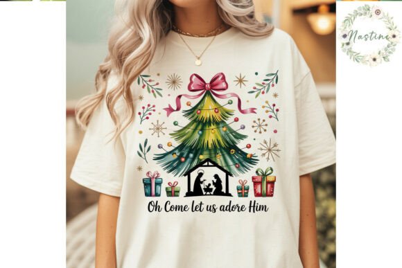 Nativity Christmas Tree PNG Clipart: A Crafter’s Review for Seasonal Illustrations