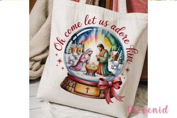 Nativity Snow Globe Christmas PNG Review