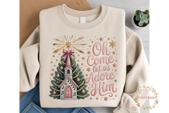 Oh Come Adore Him Christmas PNG Clipart: A Designer’s Review for Seasonal Branding