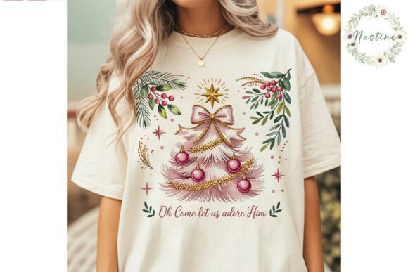 Pink Watercolor Christmas Tree PNG: A Practical Review for Crafters and Sellers